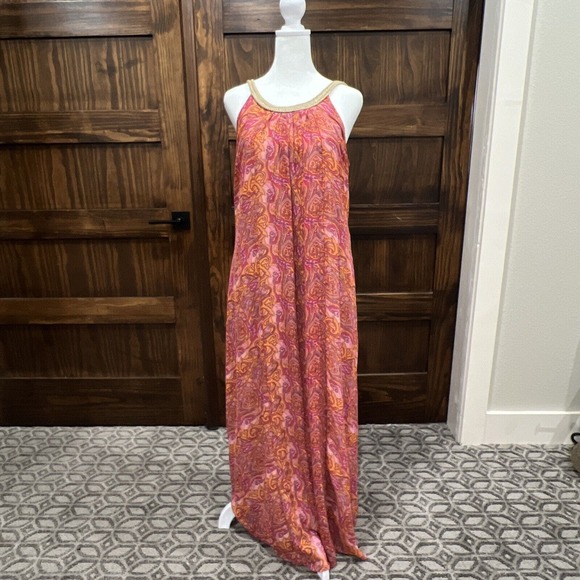 Charming Charlie Dress Women’s Medium Pink Maxi‎ - Picture 1 of 11